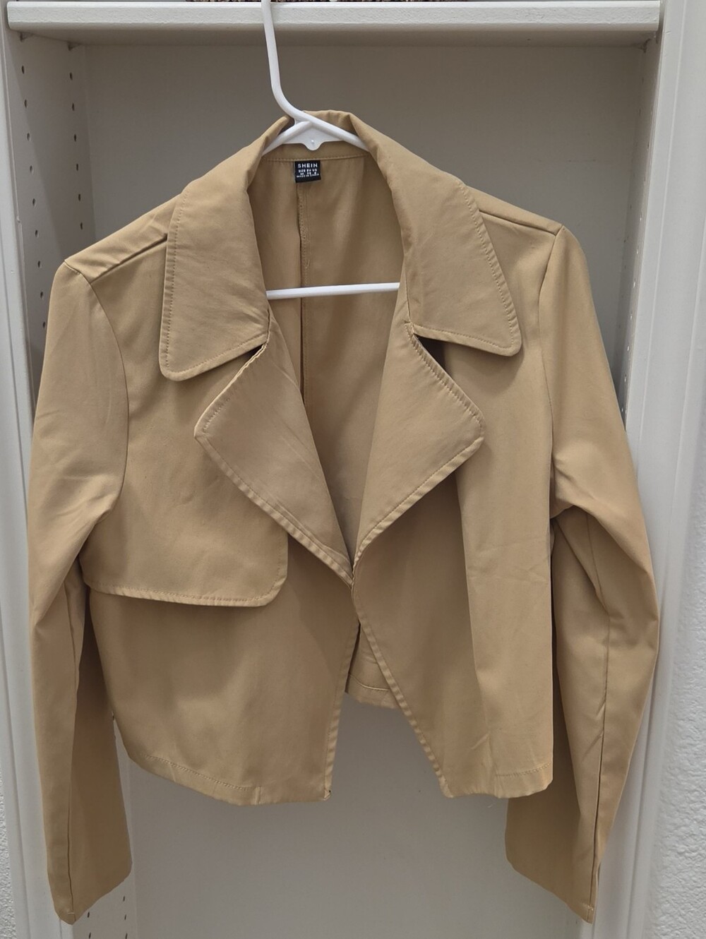 Cropped Trench Coat